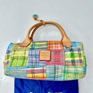 Dooney & Bourke MADRAS multicolor hand bag.